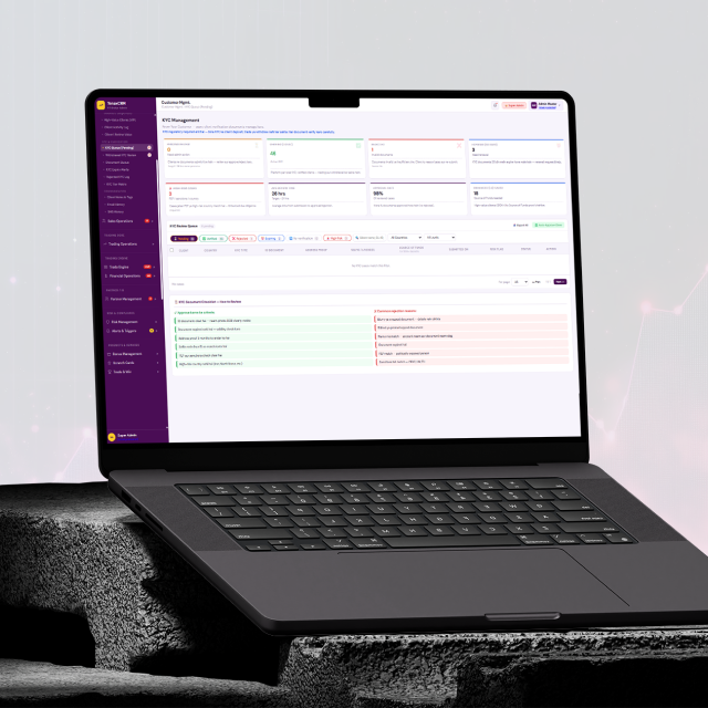 KYC review panel