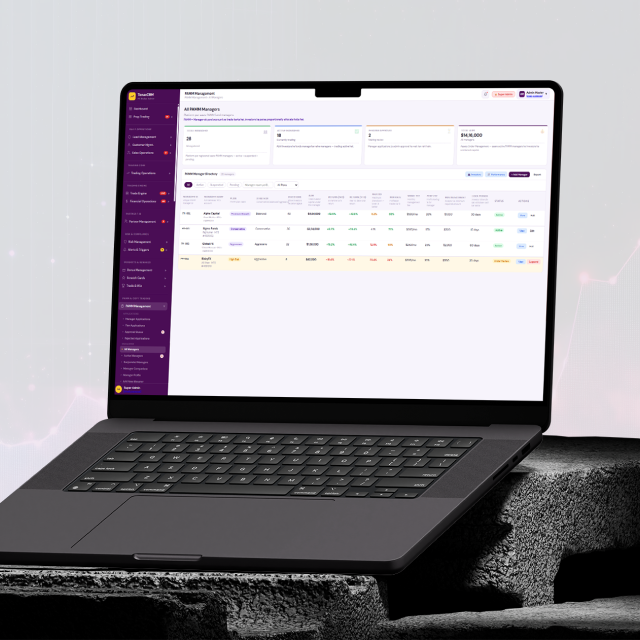 Fund manager dashboard
