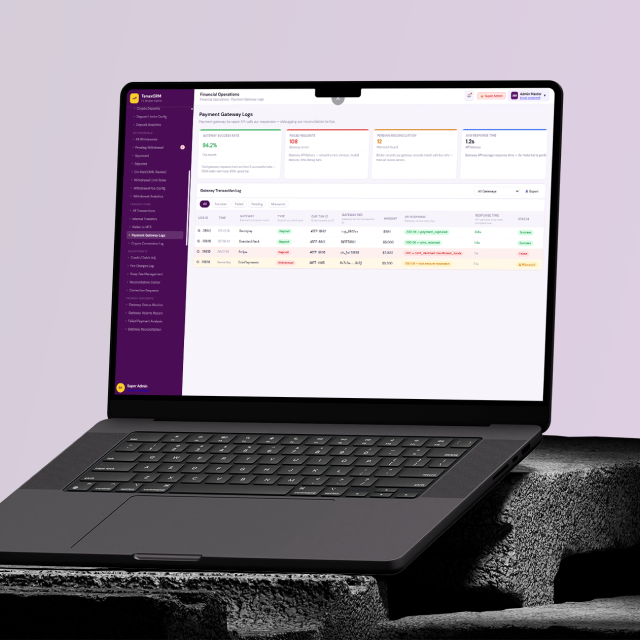 Payment analytics dashboard