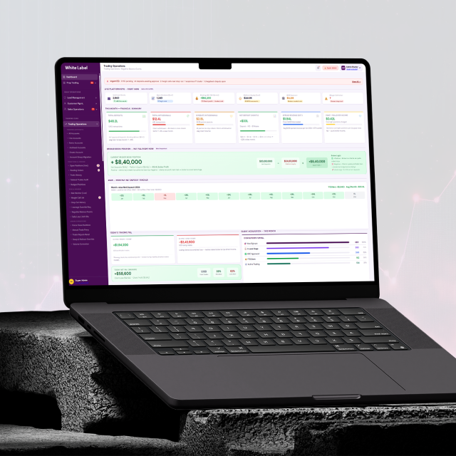 Admin panel view